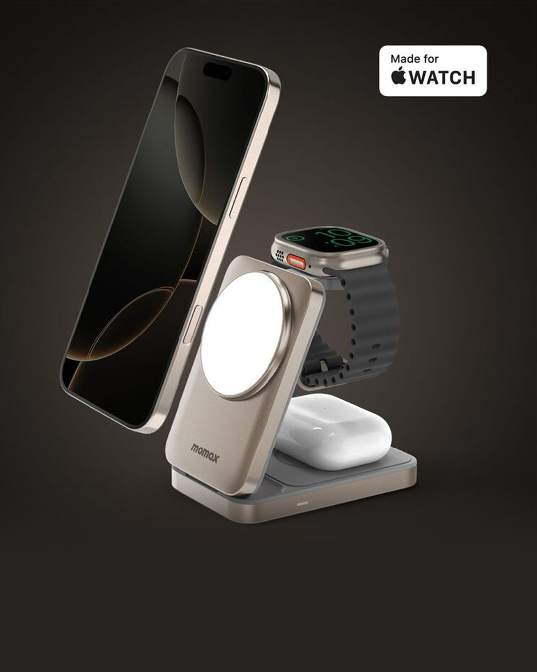 WIRELESS CHARGING STAND TITANIUM aleemaz.com  WIRELESS CHARGING STAND TITANIUM aleemaz.com